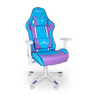 SILLA GAMER OCELOT/COLOR AZUL CON MORADO/DESCANSA BRAZOS AJUSTABLES/ RECLINABLE 90-155 GRADOS/ SOPORTA HASTA 150KG SILLA GAMER OCELOT/COLOR AZUL CON MORADO/DESCANSA BRAZOS AJUSTABLES/ RECLINABLE 90-155 GRADOS/ SOPORTA HASTA 150KG